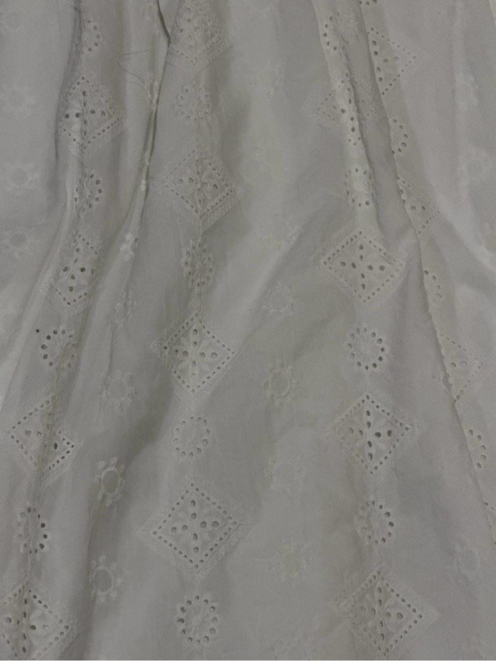 Petal & Pup White Eyelet with Pink Trim - Picture 4 of 6
